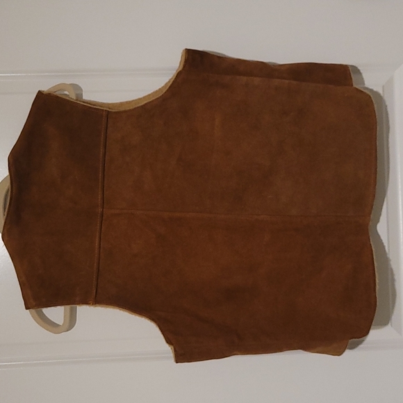 Authentic suede leather vest - Picture 3 of 3